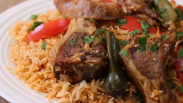 وصفة الكبسة السعودية بلحم الغنم ( الضَأْن) من مطبخ حواء