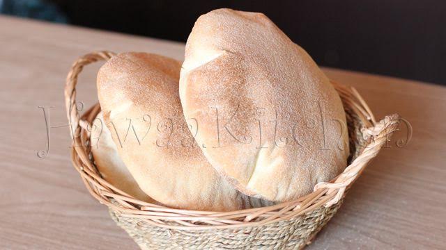 وصفة الخبز العربي (اللبناني) من مطبخ حواء