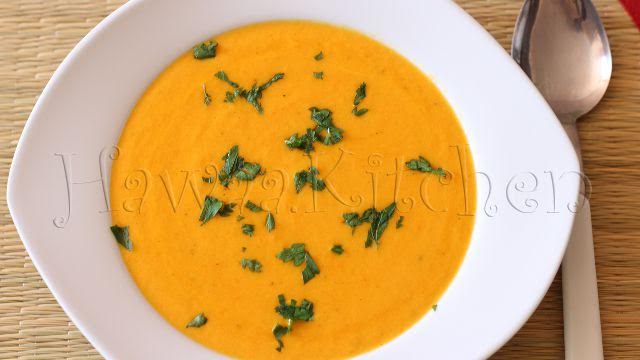 وصفة شوربة الجزر من مطبخ حواء